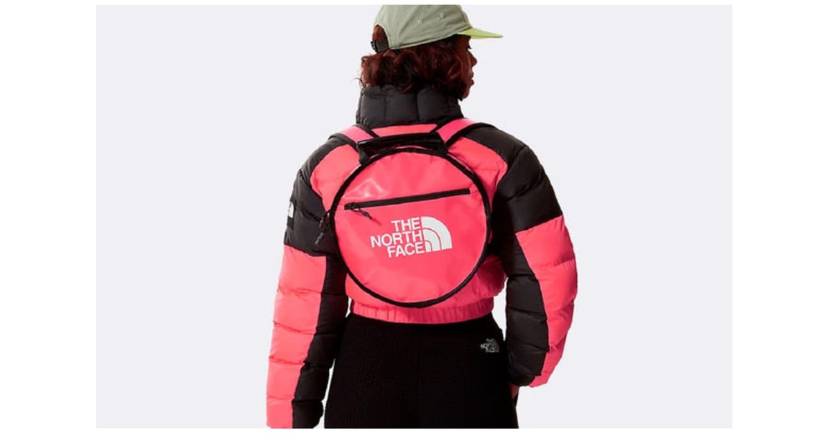 The North Face Base Camp Circle Bag Brilliant Coral/black in Red | Lyst