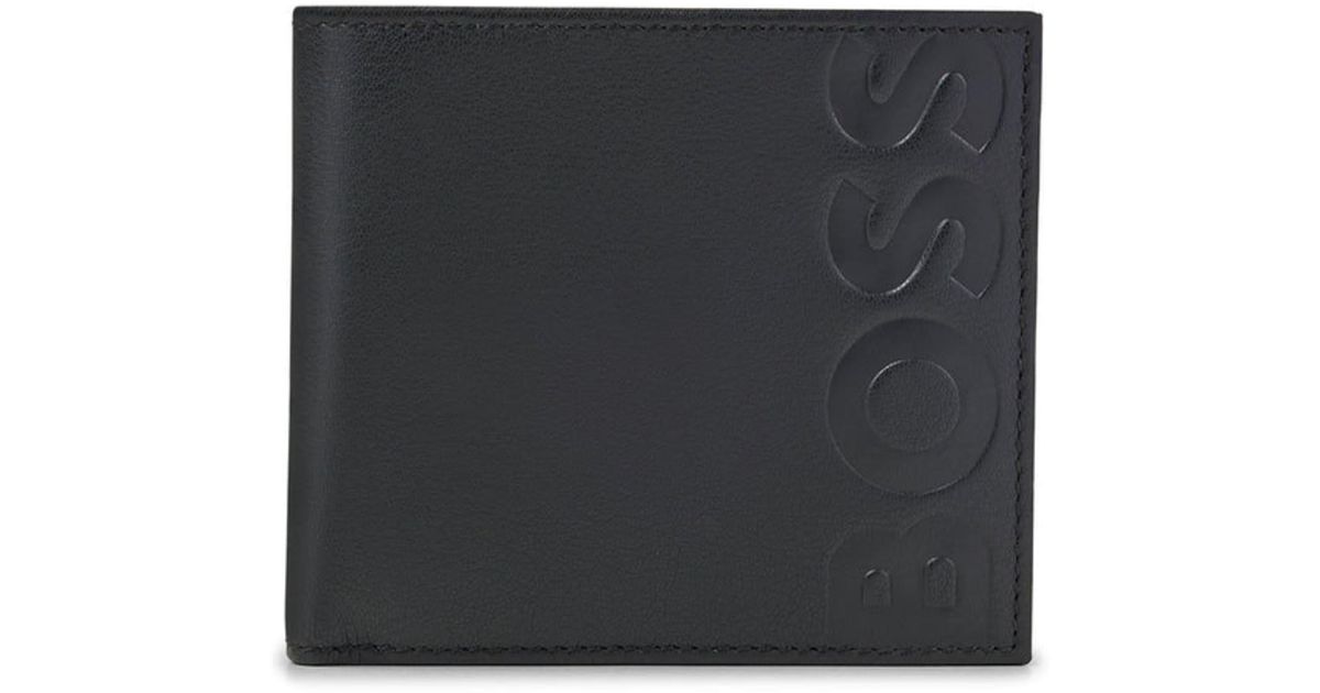 BOSS by HUGO BOSS Big Bb Rfid 4 Card And Coin Wallet in Black for Men
