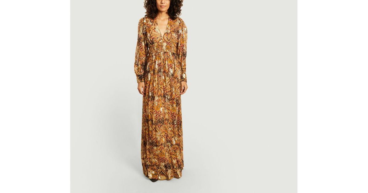 Robe Longue A Manches Longues A Quartz Ba Sh Lyst