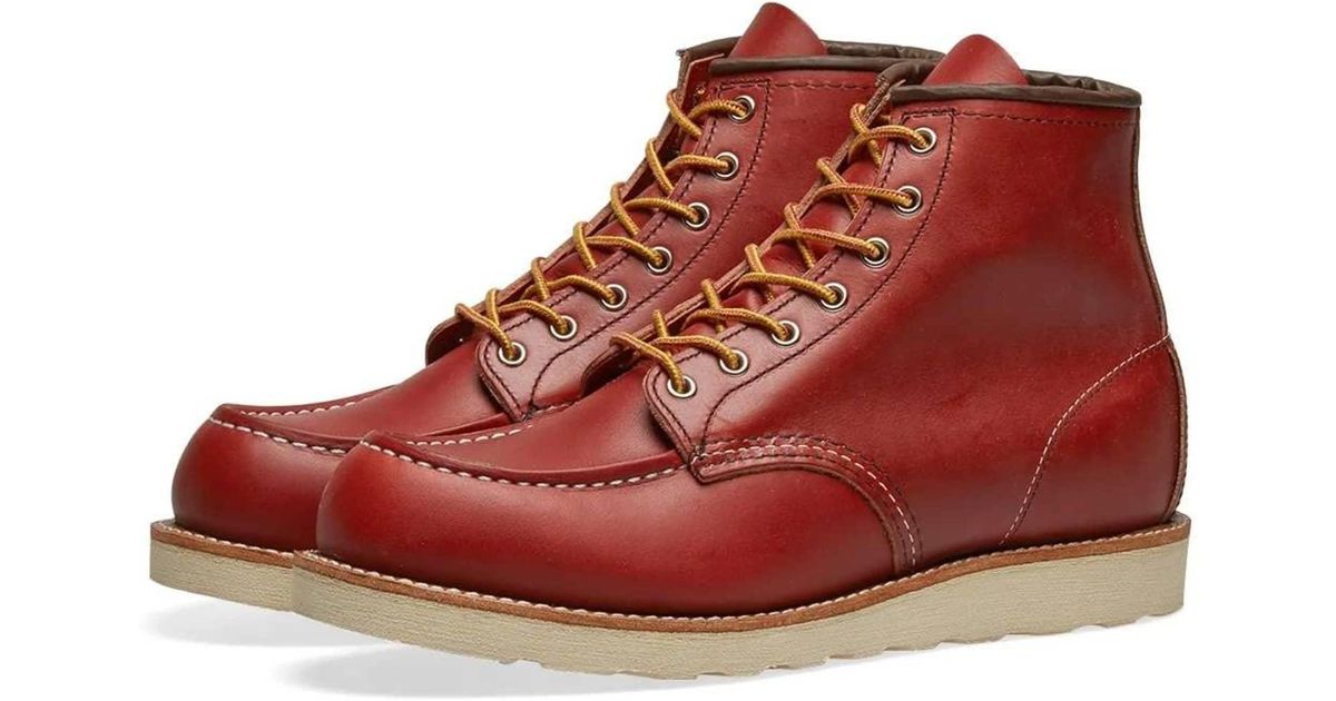 Red Wing 8875 Heritage Work 6" Irish Setter Moc Toe Boot Oro-russet Portage  for Men | Lyst