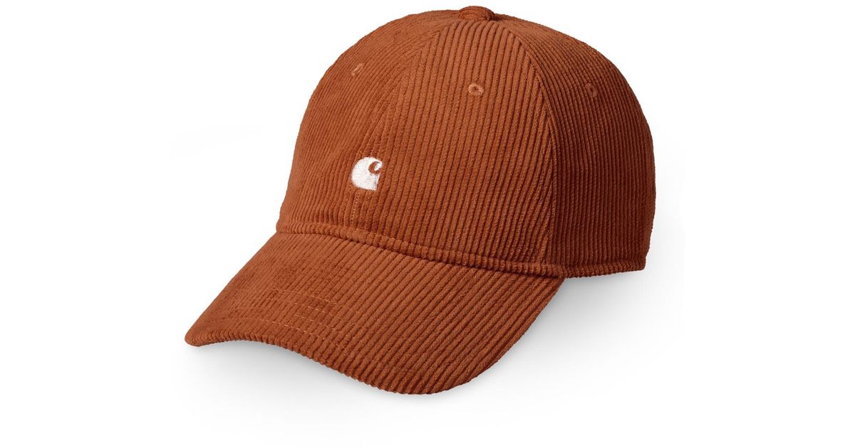 Carhartt Harlem Cap Corduroy Brandy Wax 