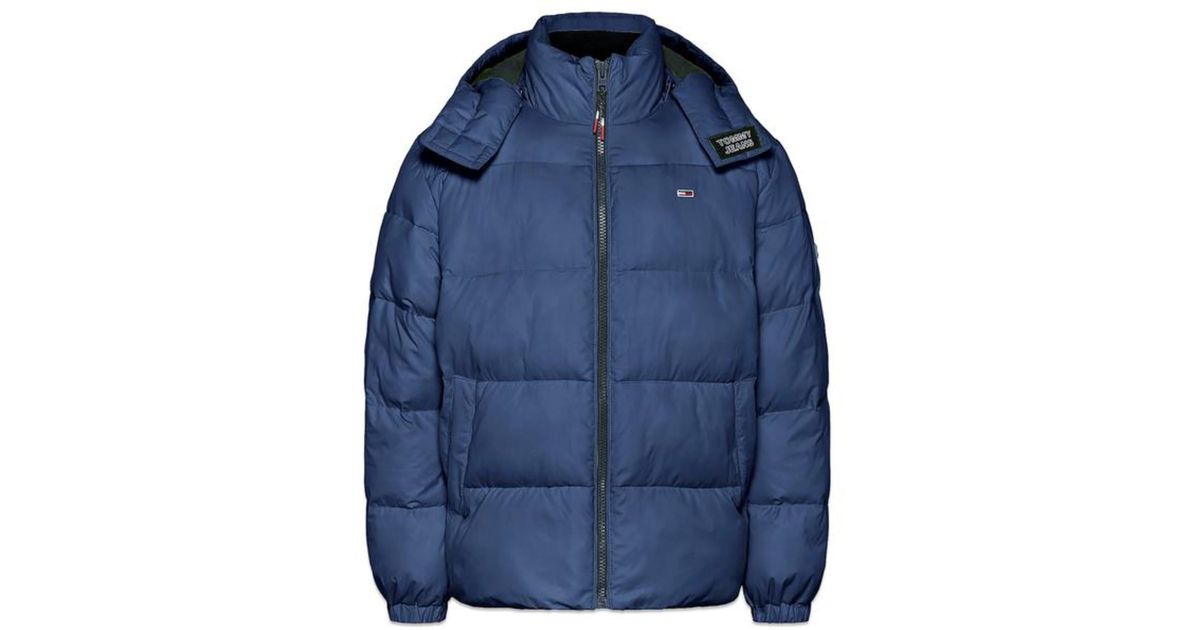 Twilight for Lyst Men Tommy | Jacket Tommy Poly Hilfiger Essential in Blue Jeans Navy