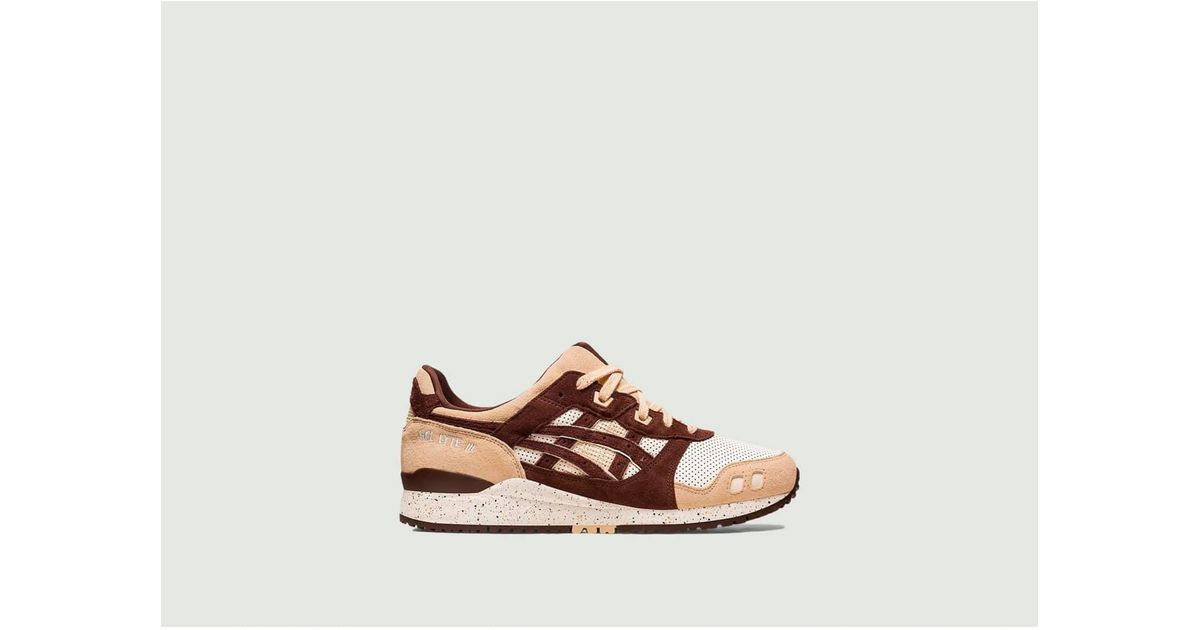 Asics White Gel Lyte Iii Og Sneakers for men