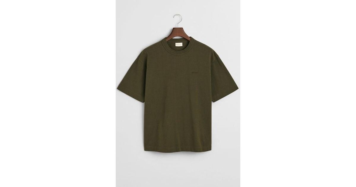 Gant Kids Green Fashion Striped Regular Fit Shirt