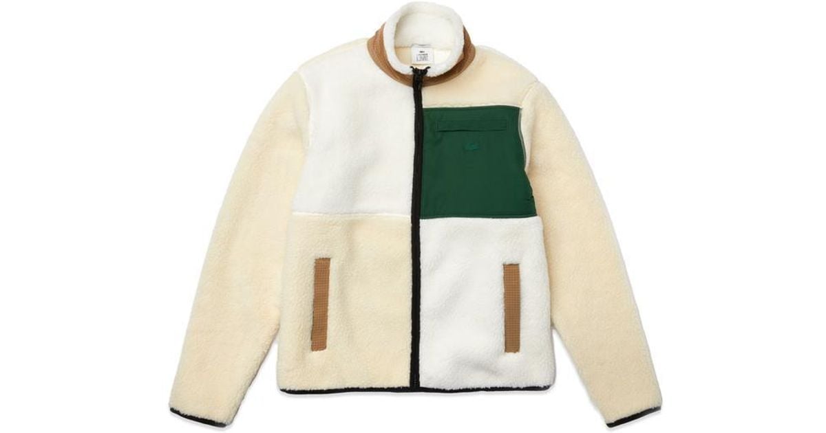 Veste discount polaire lacoste