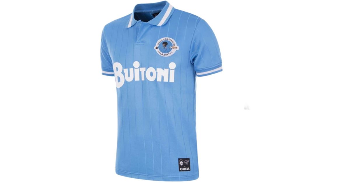Copa Football Copa X Copa Napoli 1986-87 Retro Football Shirt in Blue for | Lyst