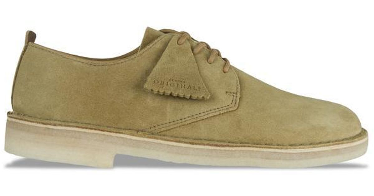 oak suede clarks