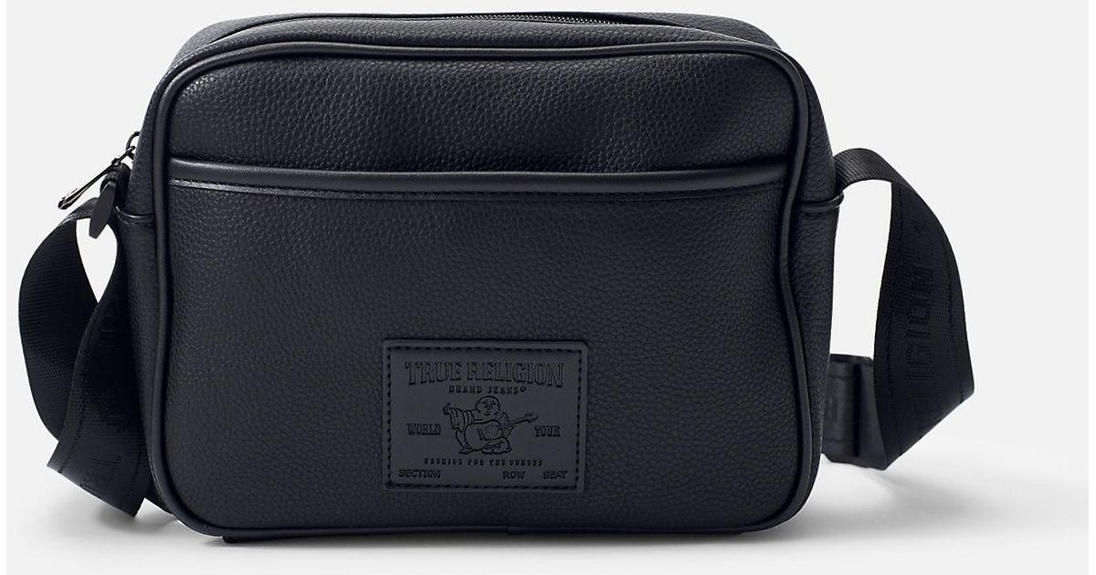 True Religion Tonal Crossbody Bag in Blue Lyst