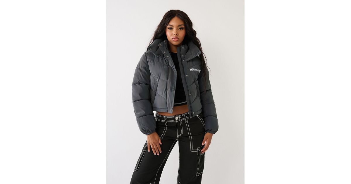 True religion store reflective jacket