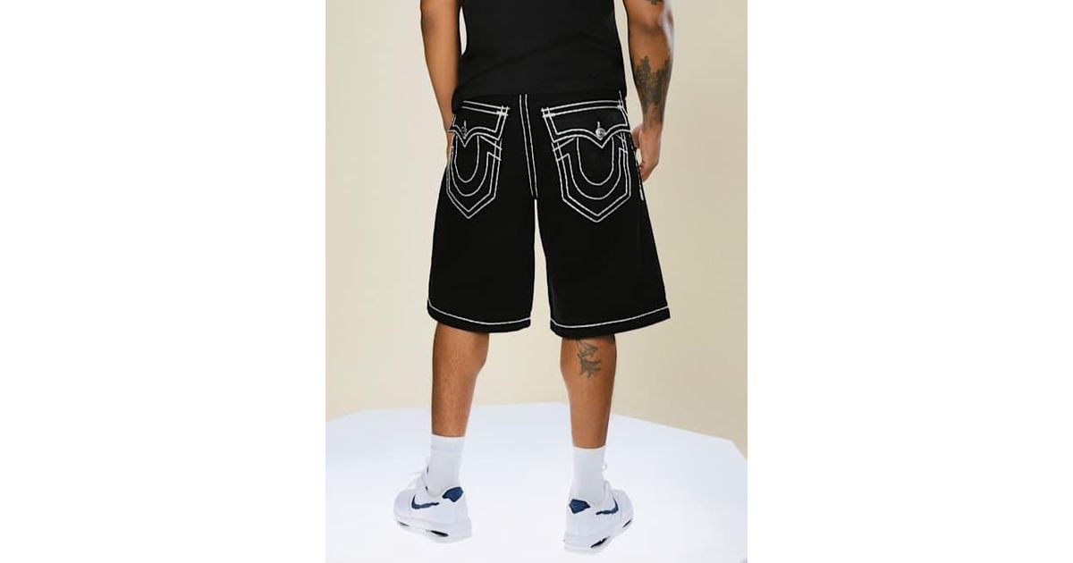 【TRUE RELIGION】★パンツ★ MIKEY SUPER T XL POCKET AF SHORT True Religion Mikey Super T Xl Pocket Baggy Af Short in
