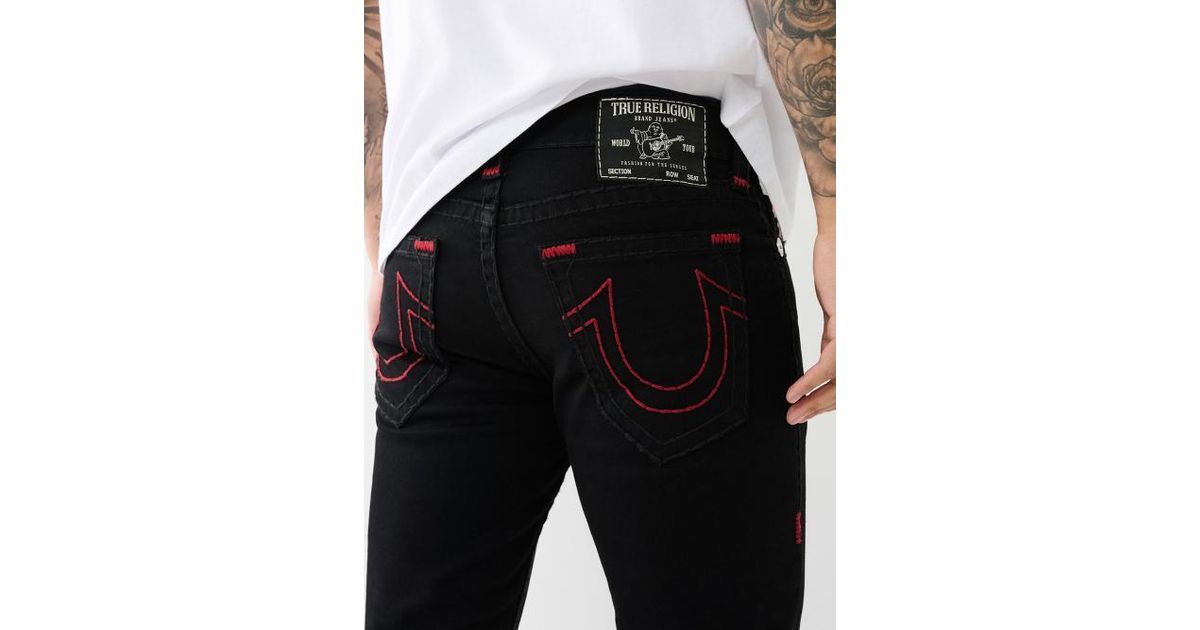 True Religion Ricky Super T Straight Jean 32