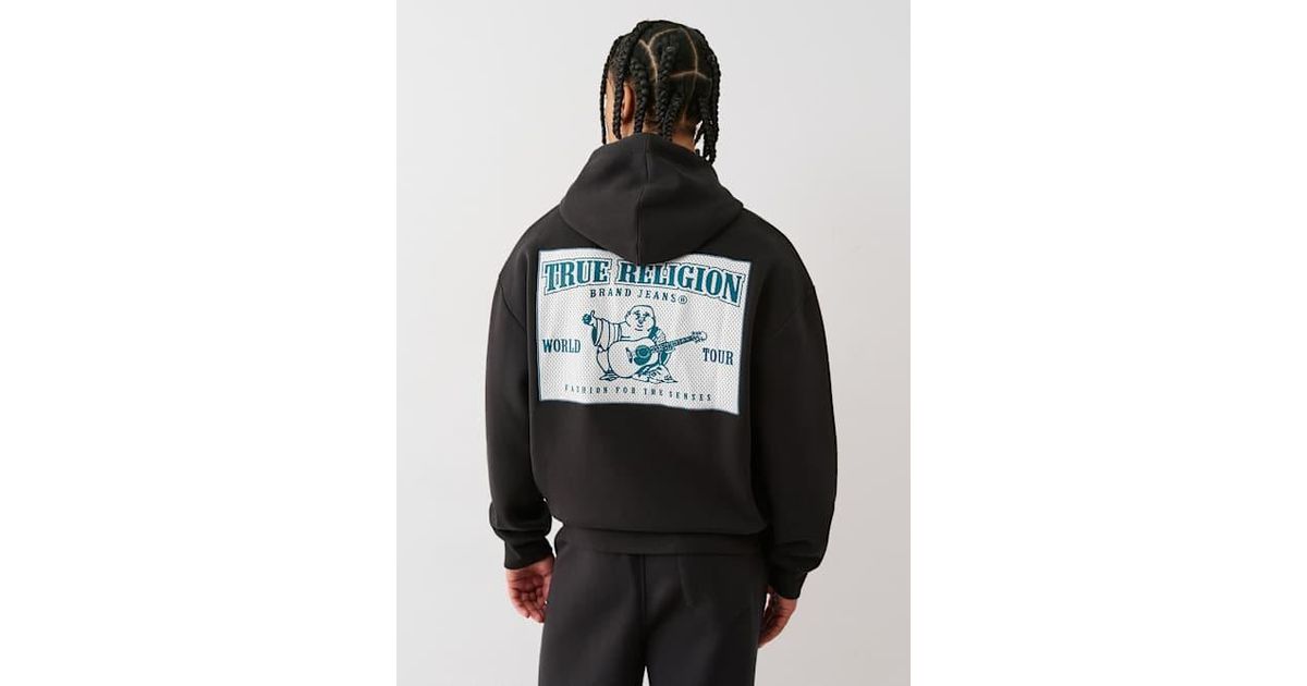 【TRUE RELIGION】★パーカー★ MESH WORLD TOUR HOODIE MESH WORLD TOUR HOODIE | True Religion