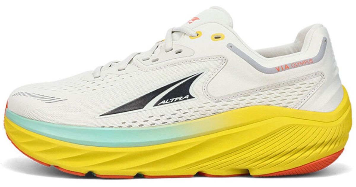 Altra Via Olympus Yellow/grey Running Sneakers for Men Lyst