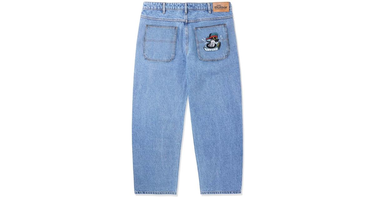 Butter Goods Spinner Denim Baggy Jeans in Blue for Men Lyst