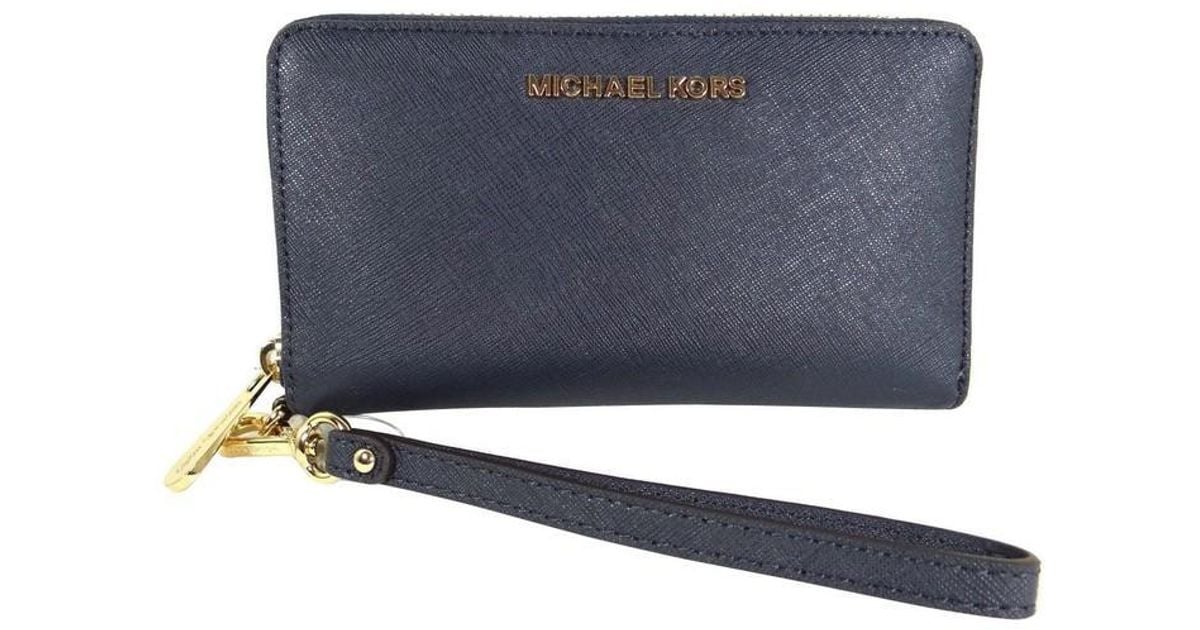 michael kors jet set travel large smartphone wristlet