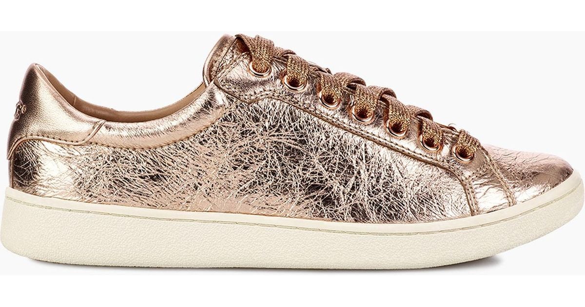 ugg milo metallic sneaker