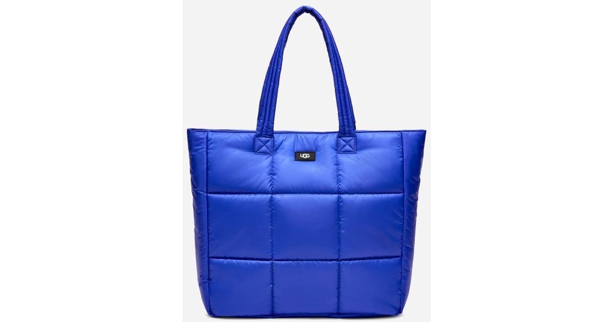 UGG ® Ellory Puff Tote Bag in Blue | Lyst UK