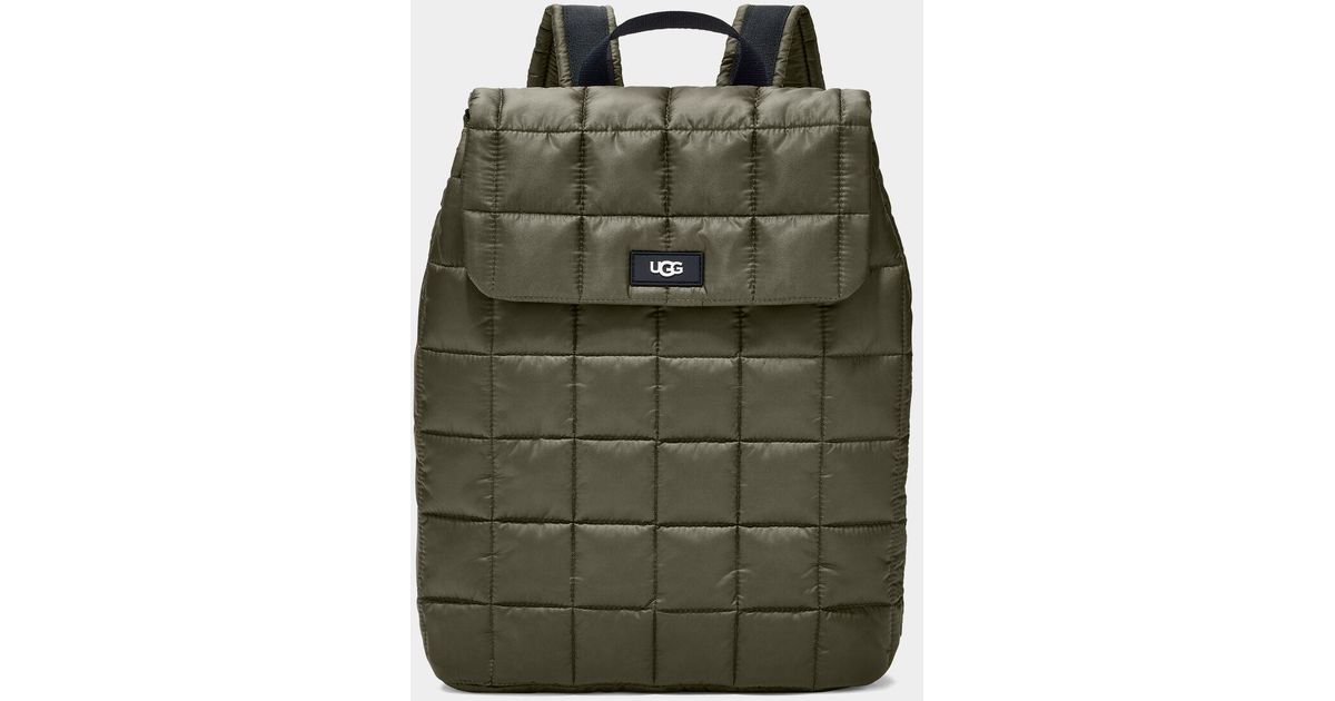 UGG Women's Adaya Backpack Puff Adaya Backpack Puff in Green | Lyst
