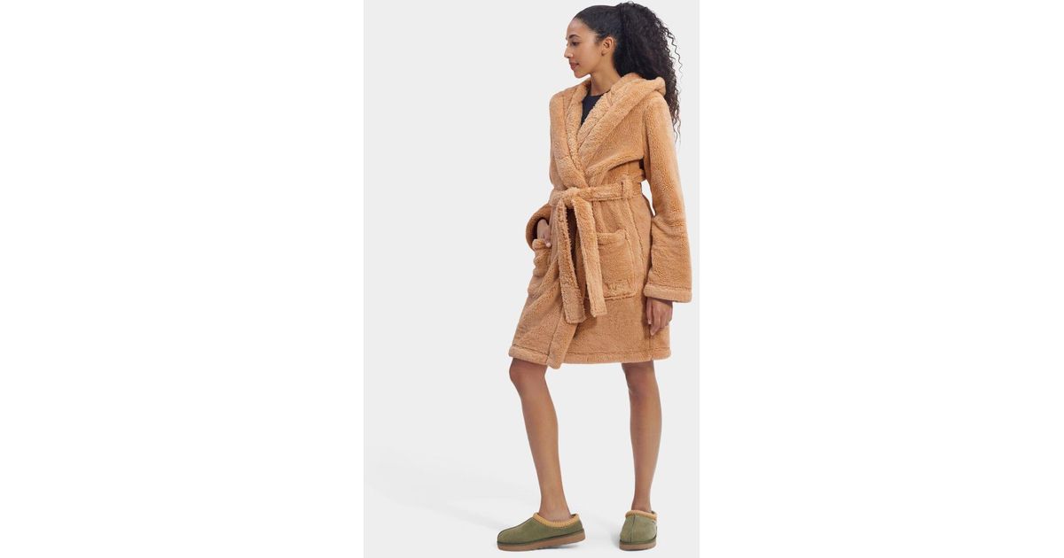 UGG Aarti Plush Robe in Natural Lyst