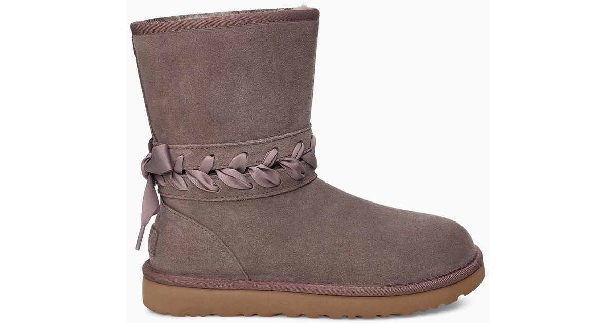 ugg lace short boot