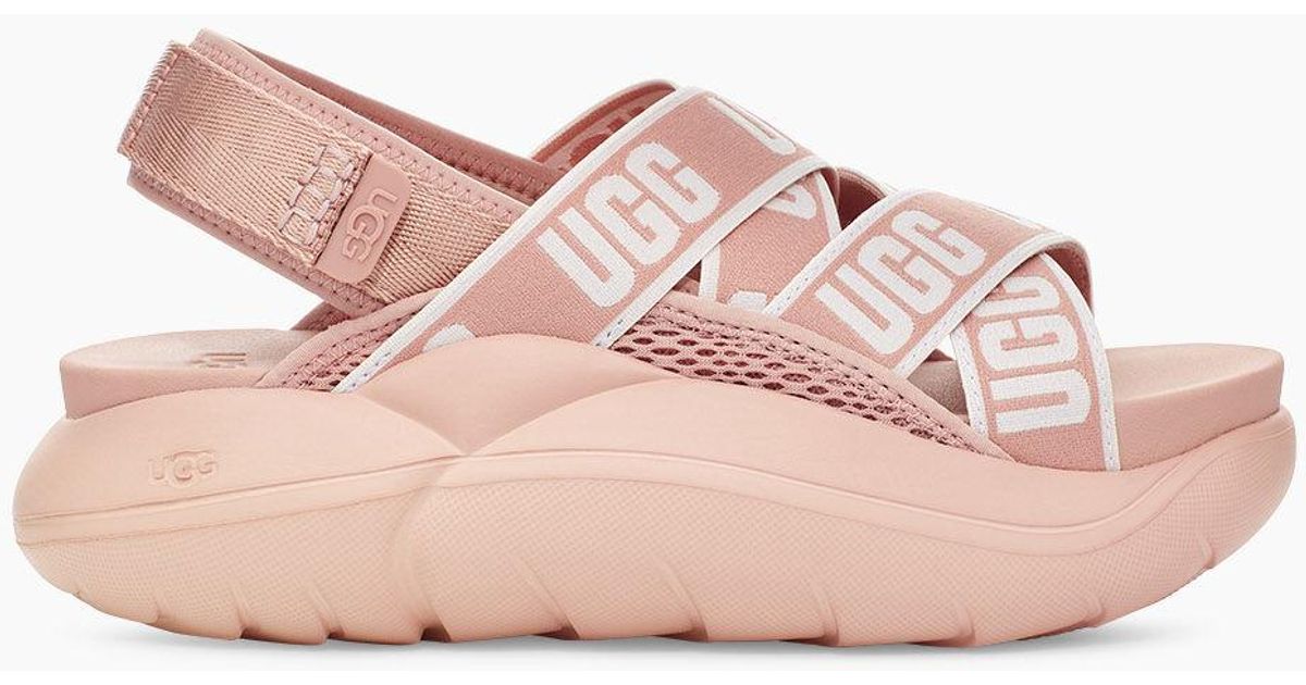 UGG La Cloud Sandal in Pink | Lyst