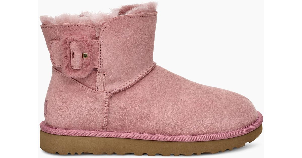 ugg bailey fluff buckle boot