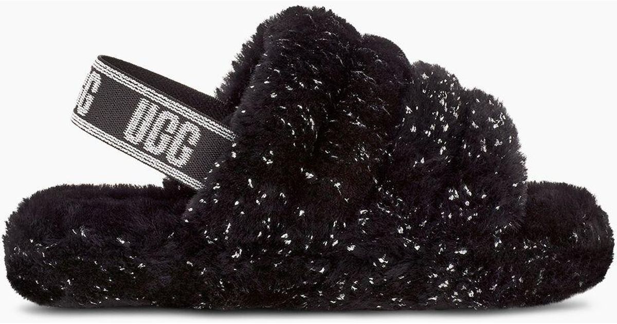 ugg fluff yeah metallic sparkle