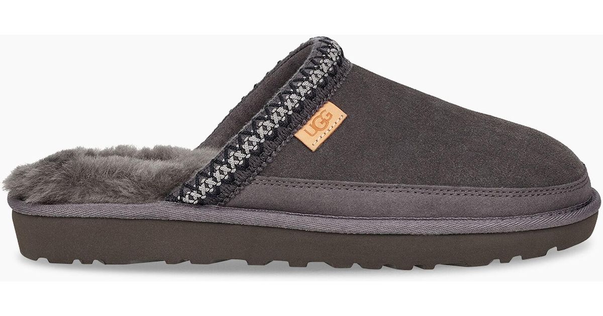 ugg suede slip ons
