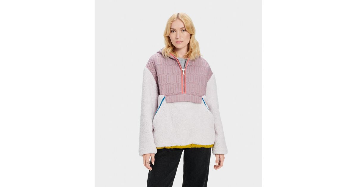 UGG Synthetik Iggy Sherpa Half Zip 