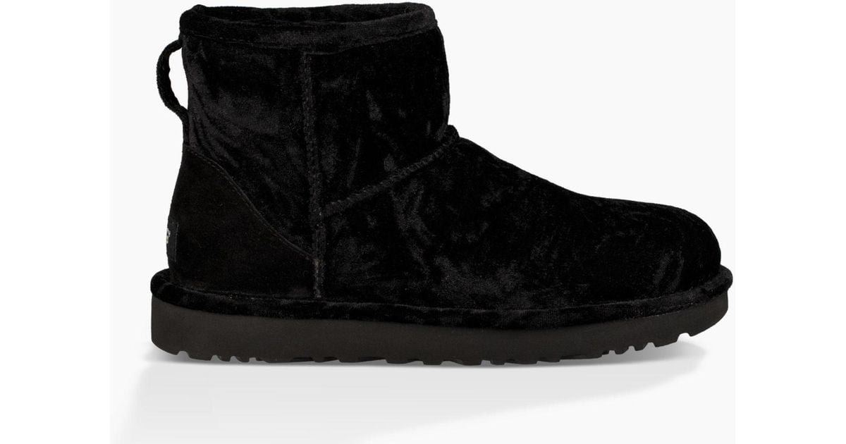 classic mini crushed velvet uggs