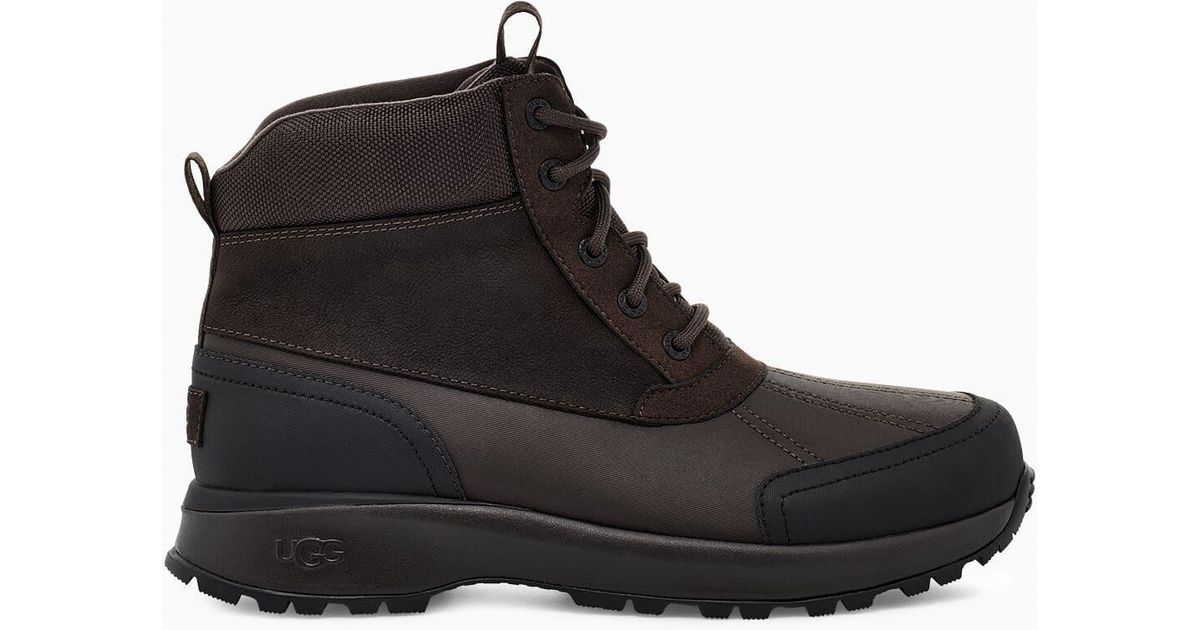 ugg duck boots black