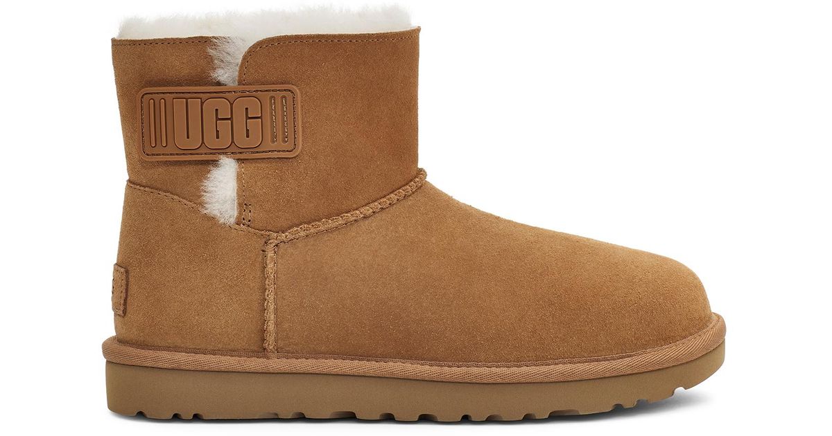 mini bailey fluff buckle boot