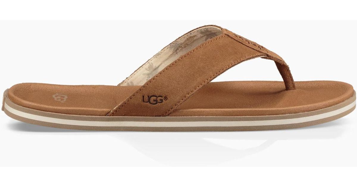 ugg mens beach flip flop