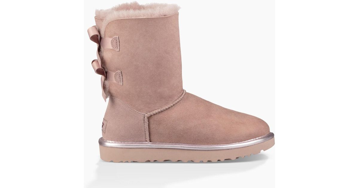 ugg bailey bow metallic