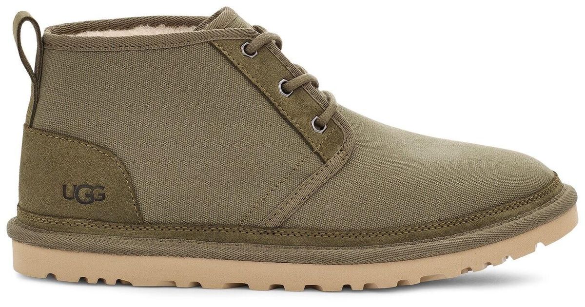 UGG Neumel Canvas Boot in Moss Green (Green) for Men - Lyst