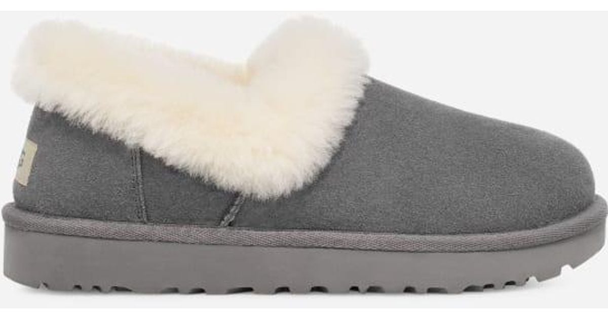 UGG Nita Sheepskin Slippers in Black Lyst