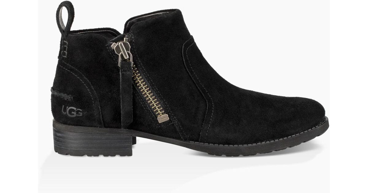 ugg aureo boot black suede