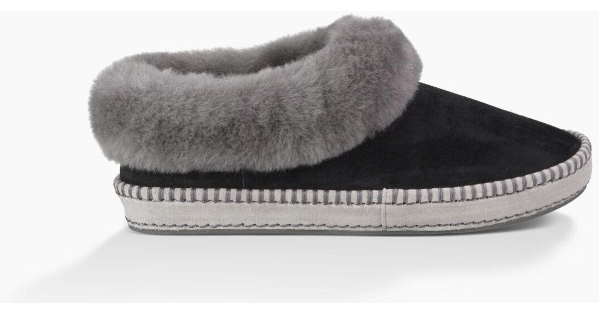 ugg wrin slippers black