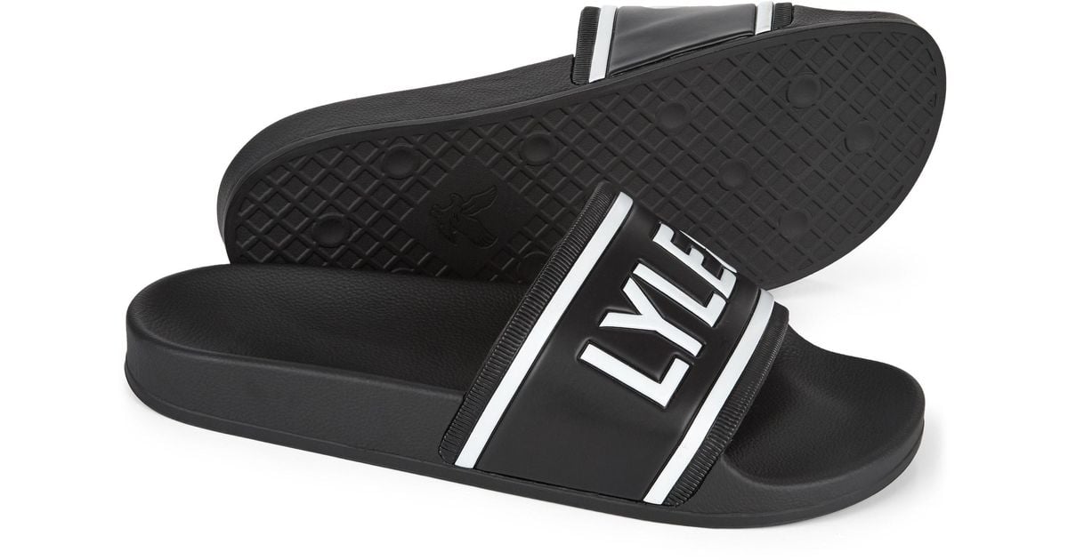 lyle & scott sliders