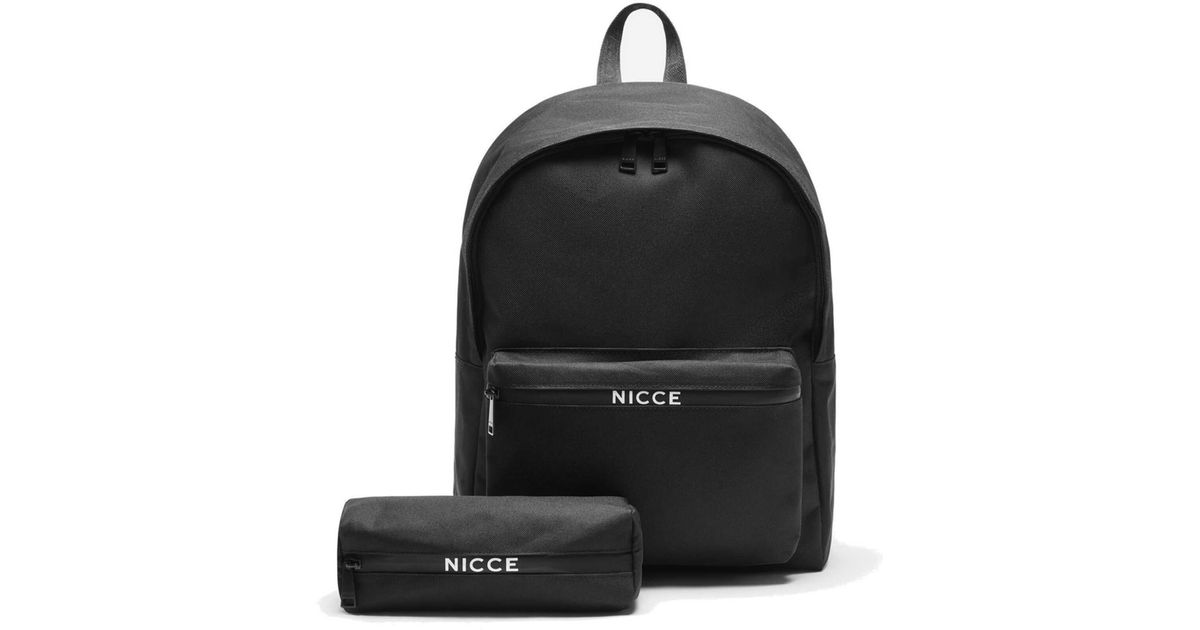 nicce backpack and pencil case