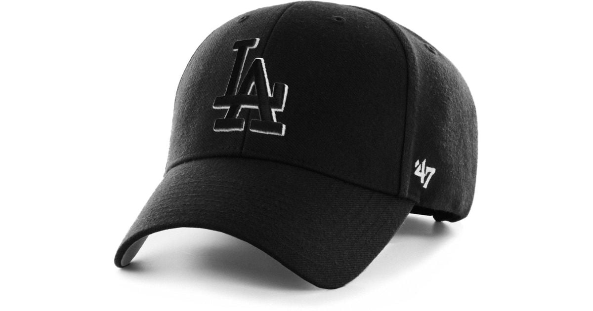 la dodgers hat black