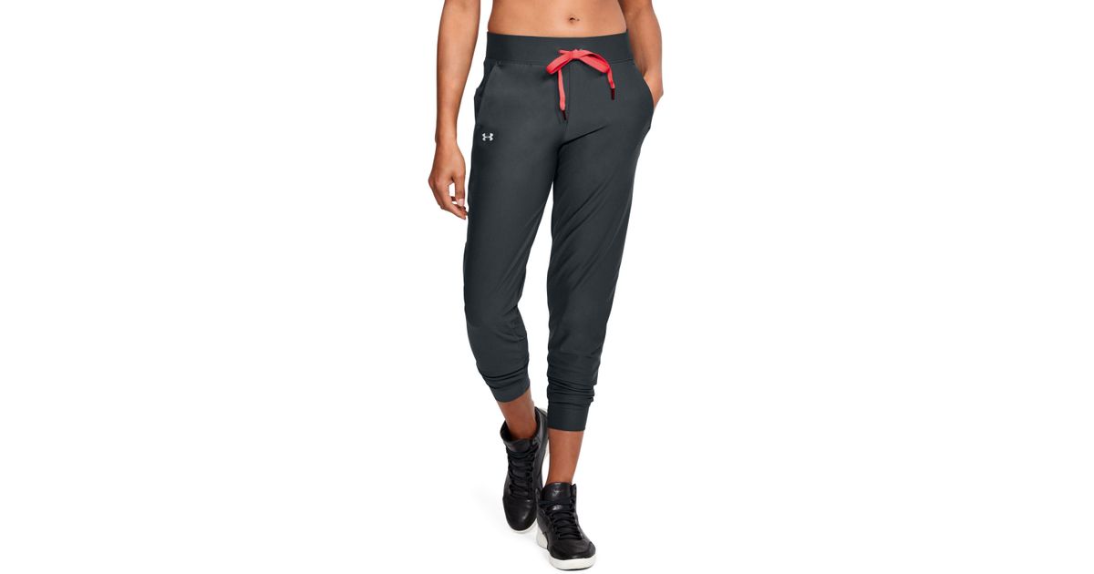 Under Armour Women's Steel Medium Heather Rival Fleece Joggers