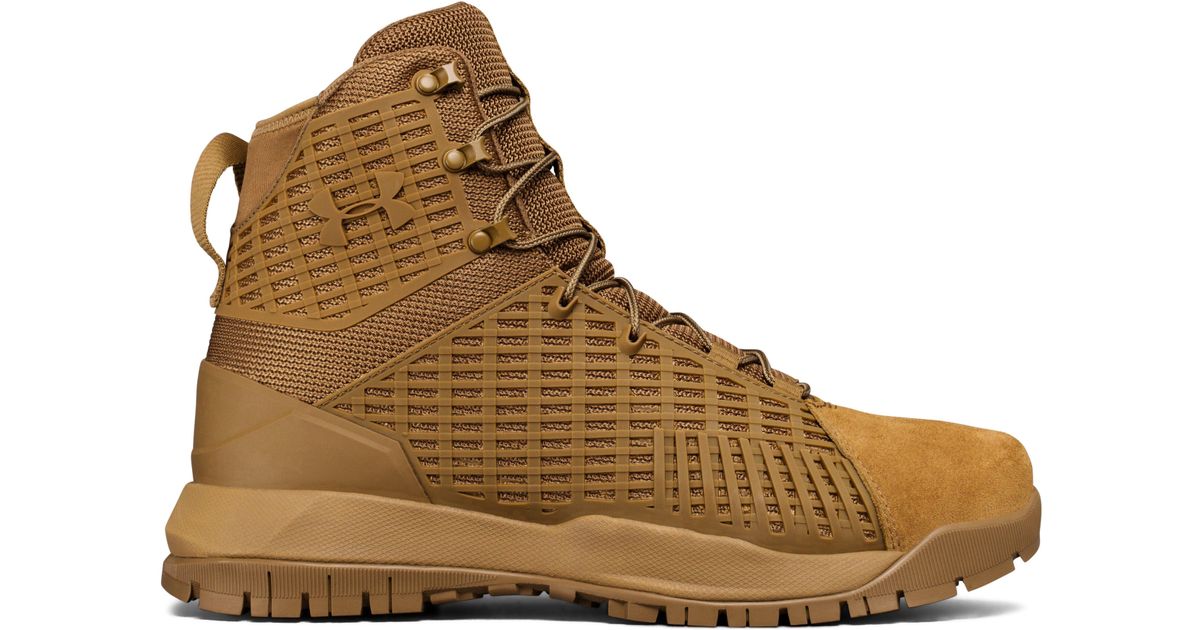 Under Armour Men's Ua Stryker Tactical Boots in Brown for Men | Lyst