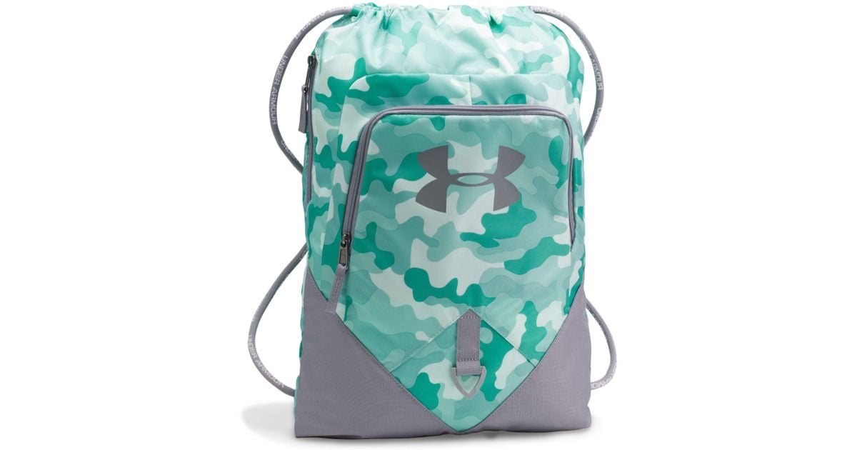 under armour undeniable sackpack blue infinity
