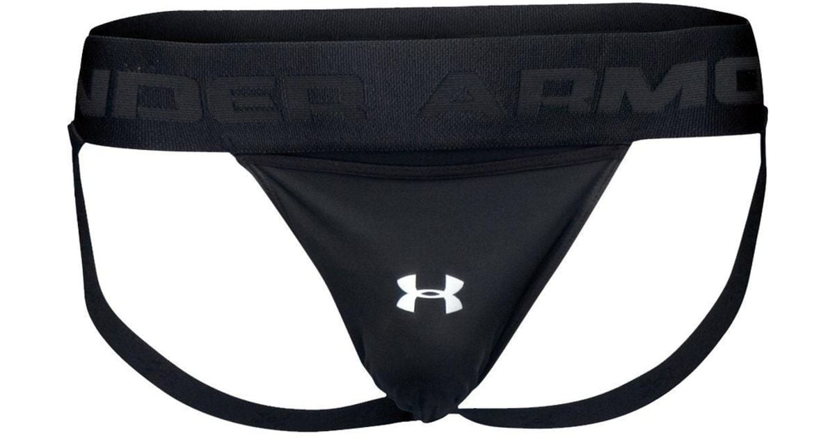 Under Armour Men's Performance Jockstrap With Cup Pocket in Black / (Black)  for Men | Lyst Canada