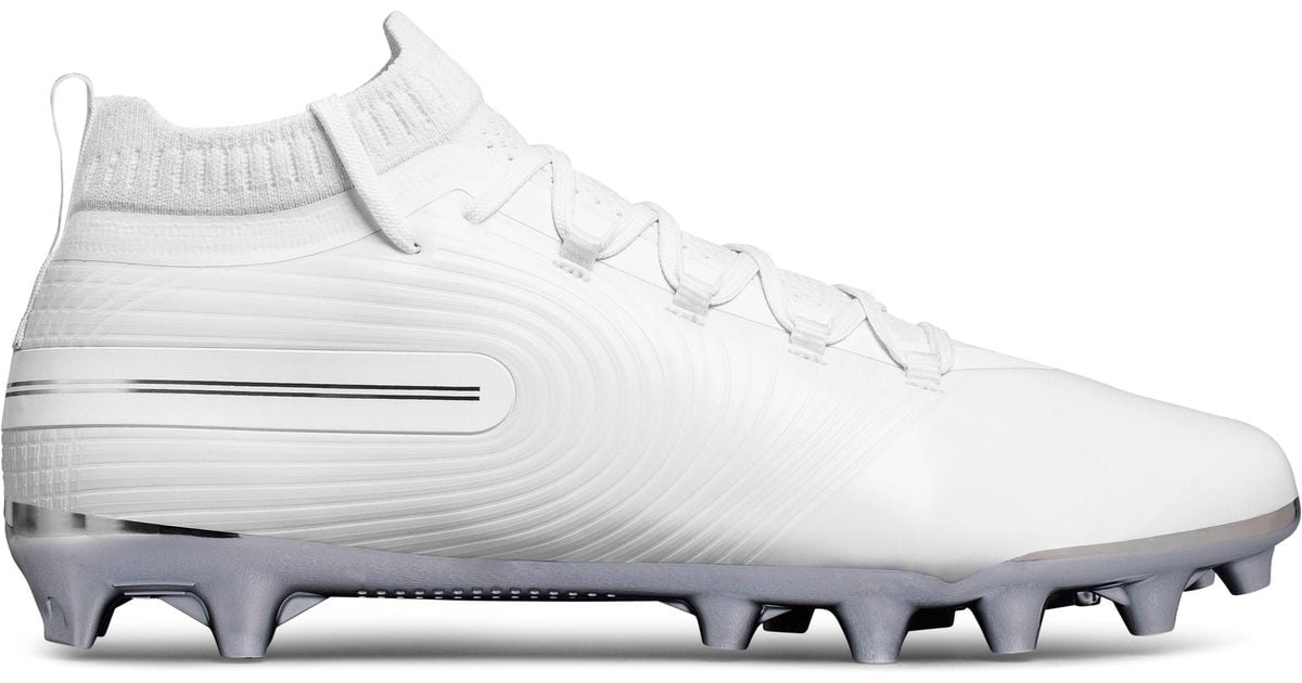 cock Alternative proposal airplane Under Armour Men's Ua Icon Spotlight Custom Football Cleats in White for  Men | Lyst