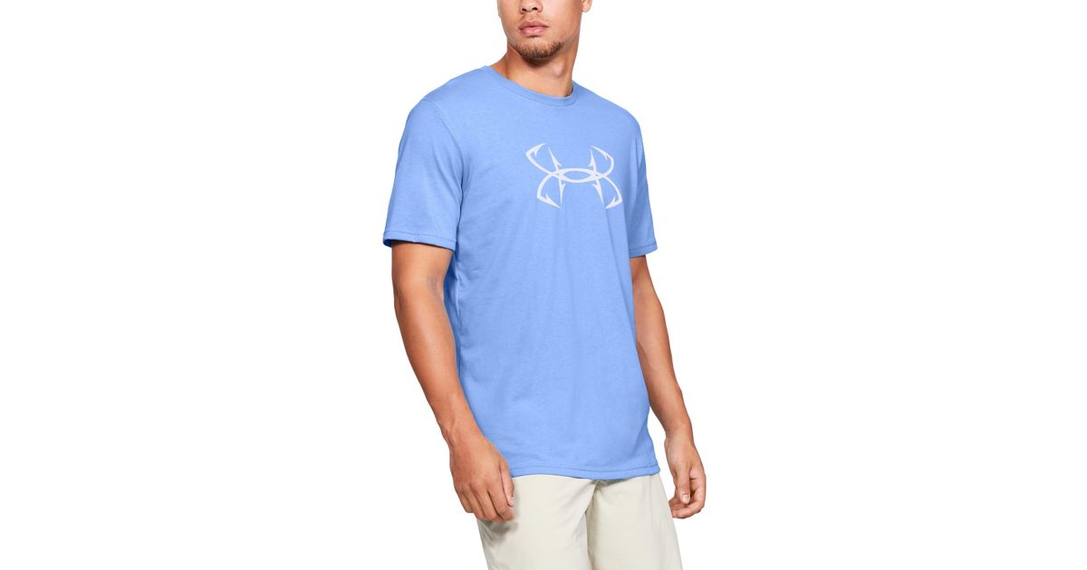 under armour fish hook logo shirt