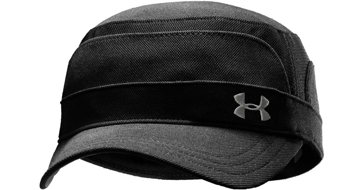 Under Armour Synthetic Men's Ua Stretch Military Cap in Black / (Black) for  Men | Lyst