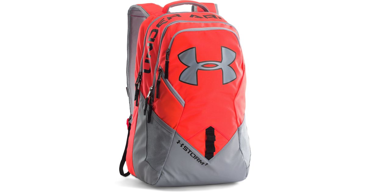 Under Armour Synthetic Ua Storm Big Logo Iv Backpack for Men | Lyst