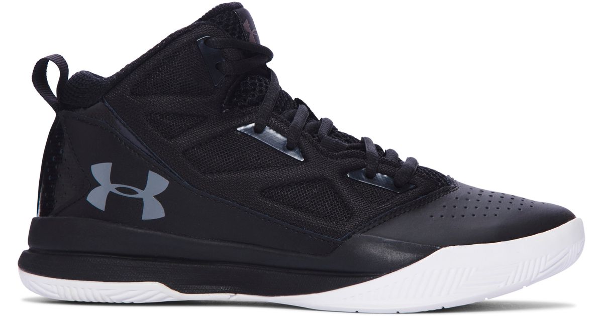 Under Armour Synthetic Women's Ua Jet Mid Basketball Shoes in Black ...